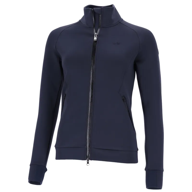 Schockemohle Iris Full Zip Ladies Sweater - Night