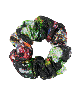 Scrunchie Glitter Bloom