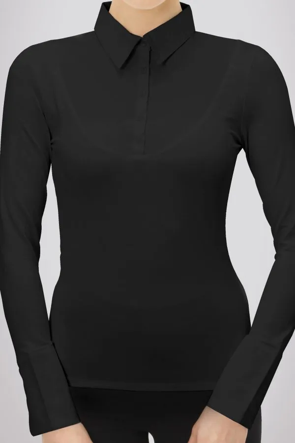 SkinnyShirt Classic Collar Long Sleeve