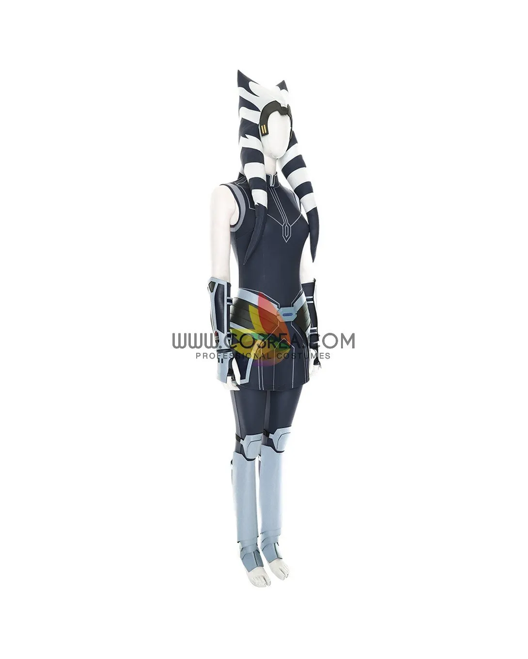 Star Wars The Clone Wars Ahsoka Tano Cosplay Costume