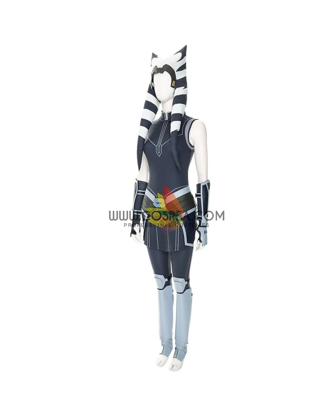 Star Wars The Clone Wars Ahsoka Tano Cosplay Costume