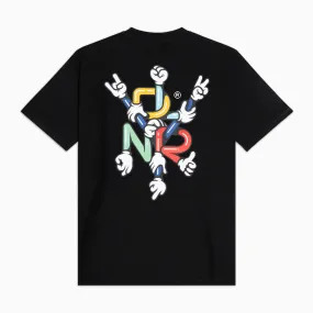 T-SHIRT DOLLY NOIRE Hands tee black