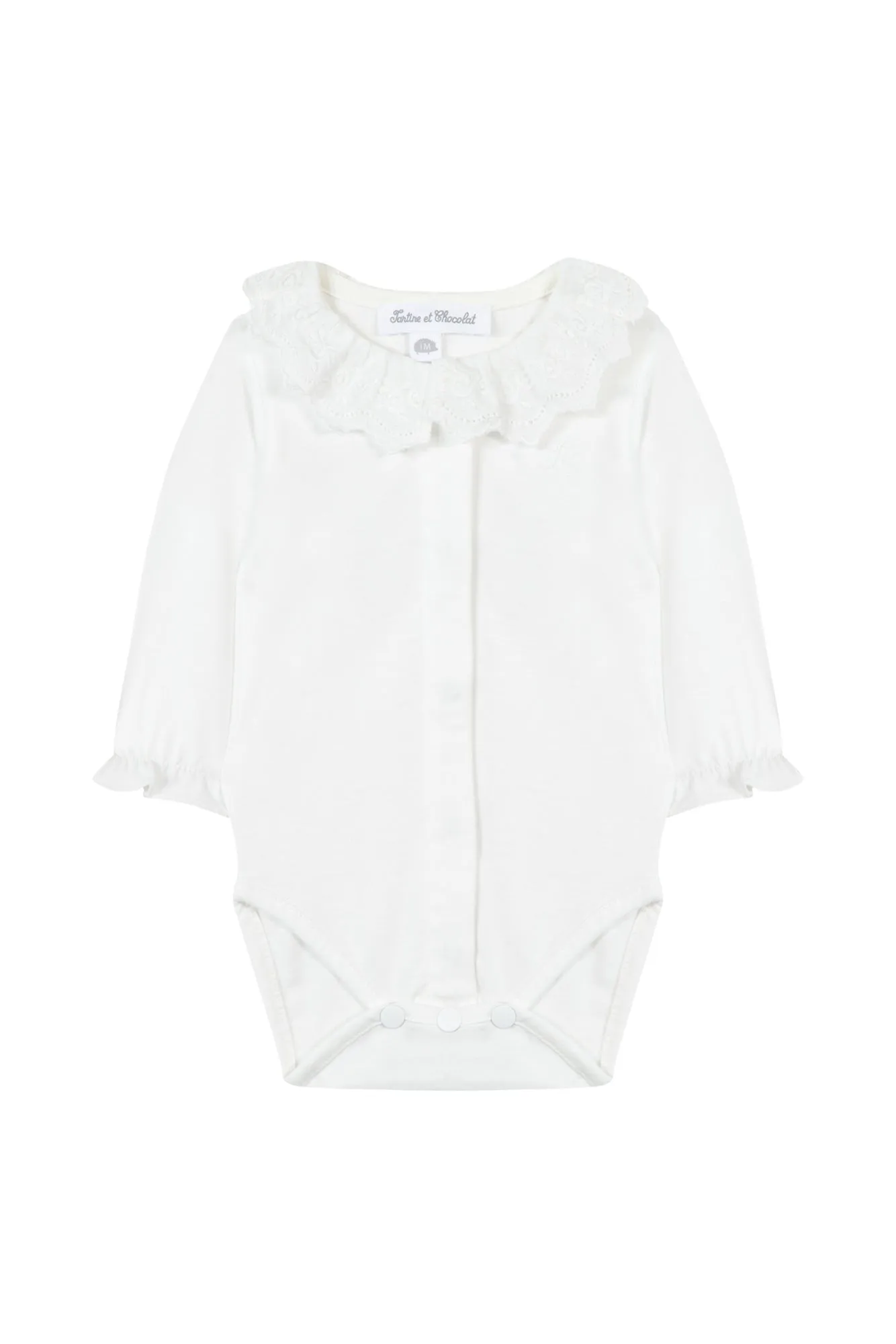 Tartine Baby LS Lace Collar Body