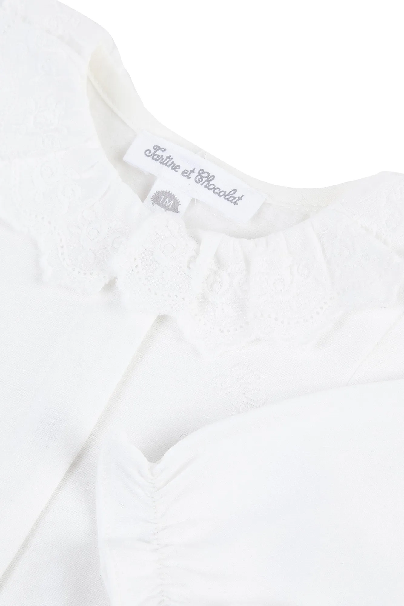 Tartine Baby LS Lace Collar Body