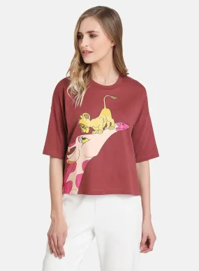 The Lion King Disney Printed T-Shirt