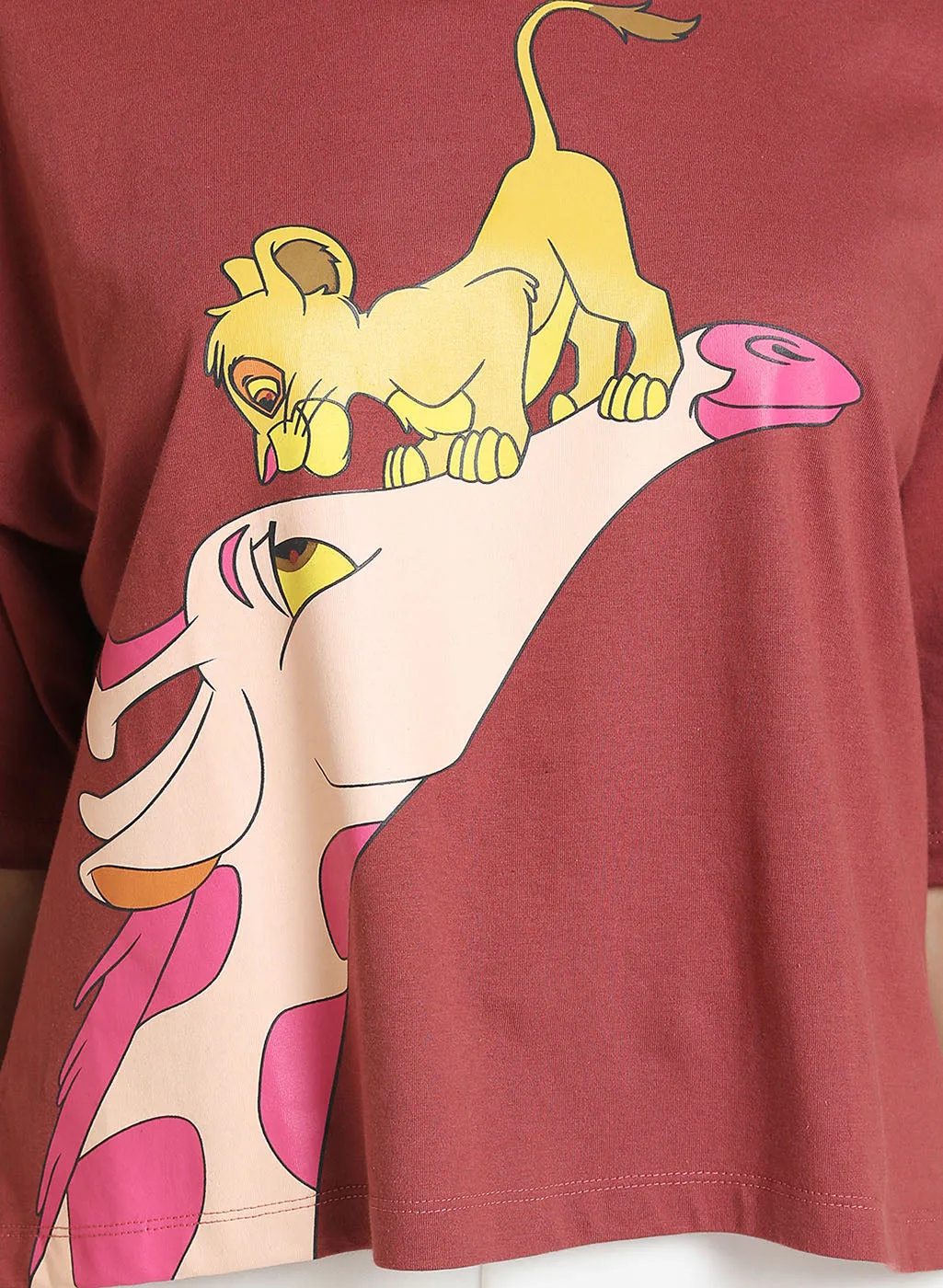 The Lion King Disney Printed T-Shirt