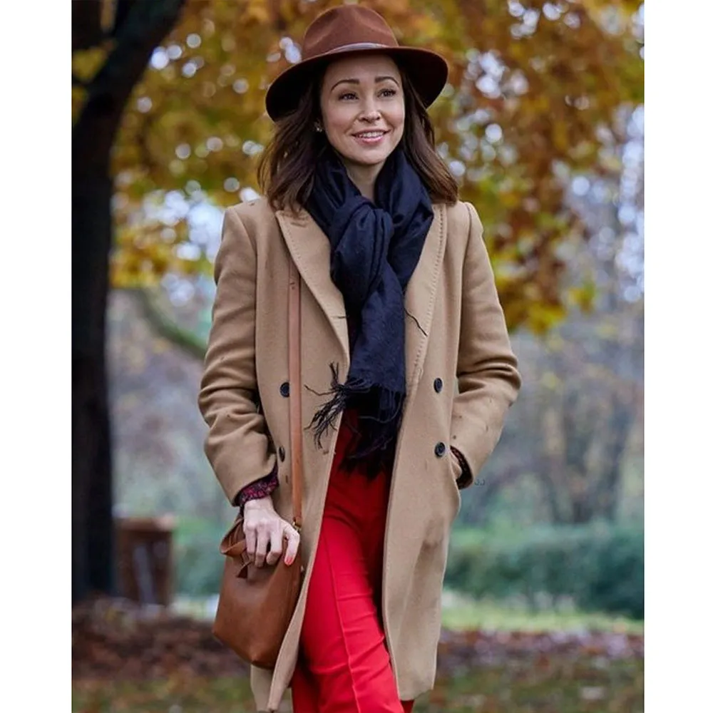 The Wedding Veil Inspiration Autumn Reeser Coat