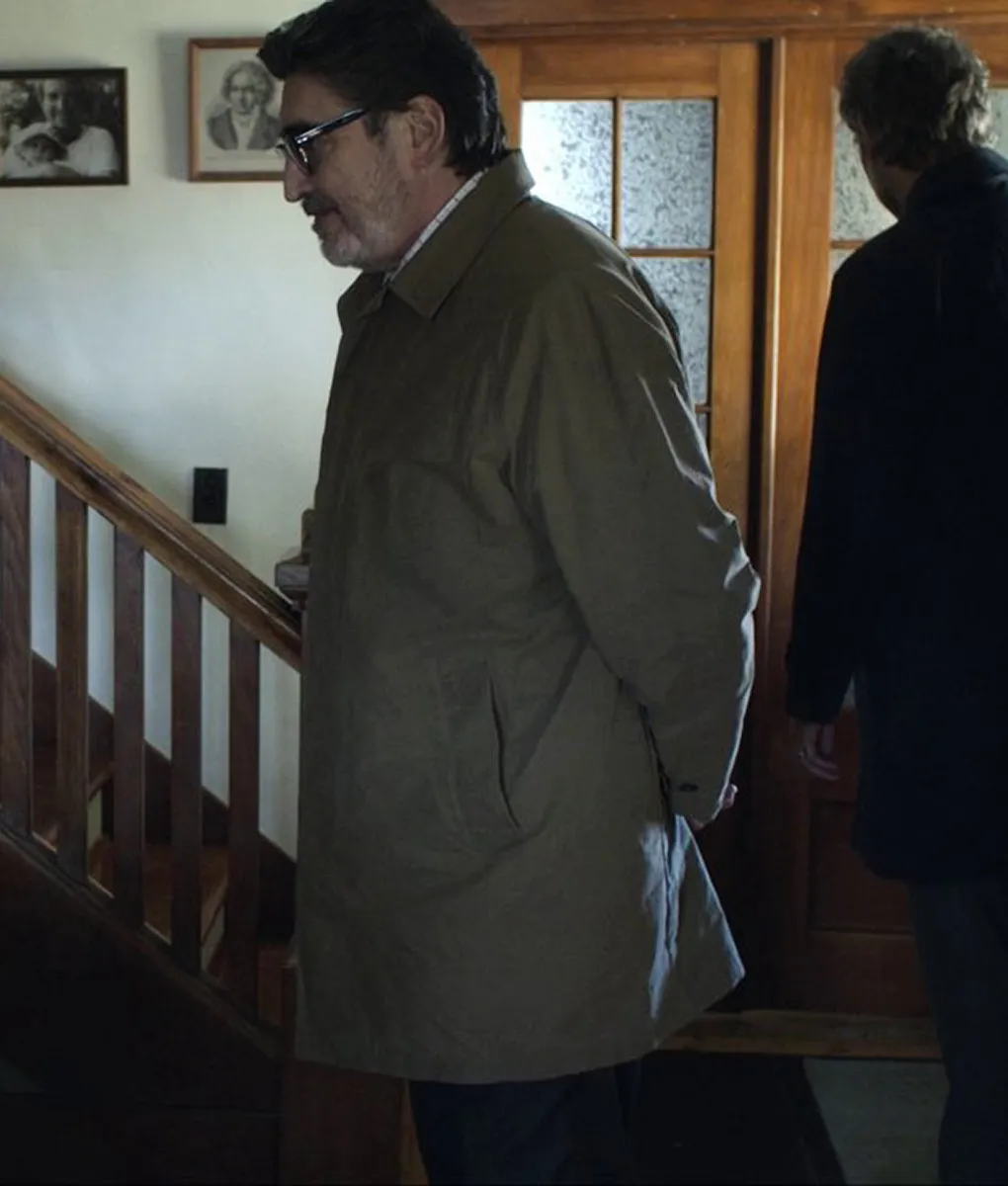 Three Pines Alfred Molina Cotton Coat - Armand Gamache Three Pines Coat