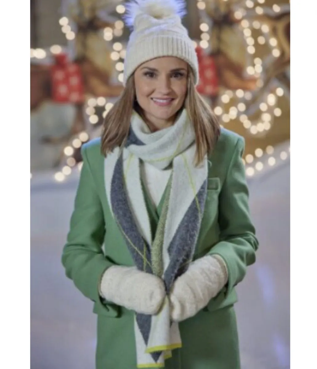 Tis The Season To Be Merry Rachael Leigh Cook Green Coat