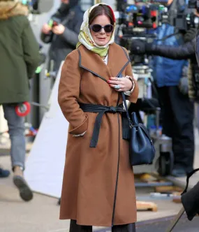 Uncoupled Marcia Gay Harden Belted Coat