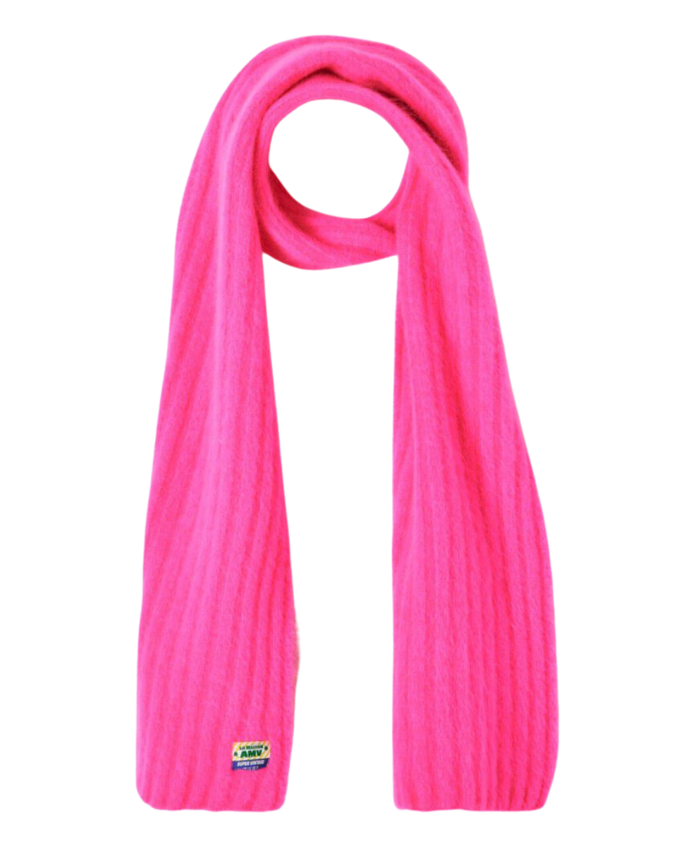 Vitow Scarf Neon Pink Melange