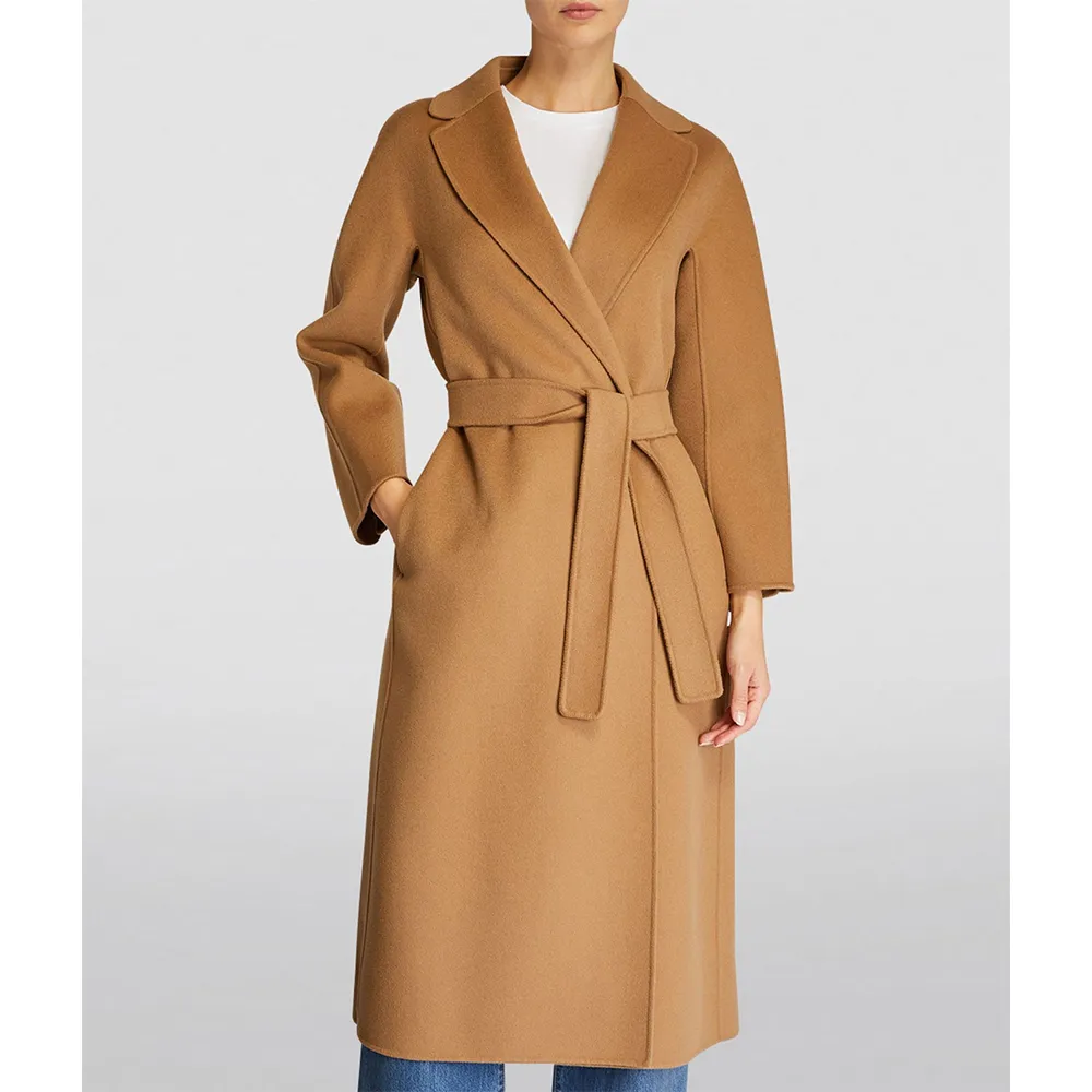 Woman’s Wrap Wool Coat