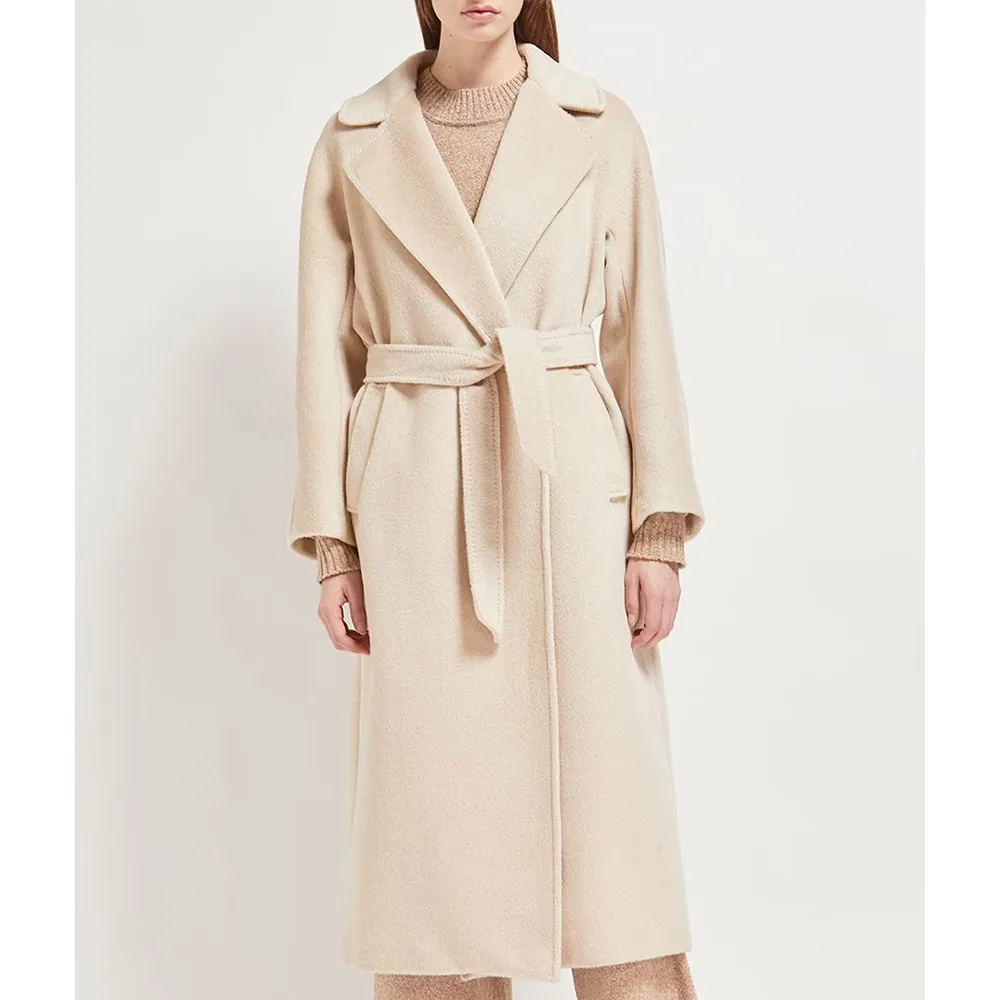 Woman’s Wrap Wool Coat