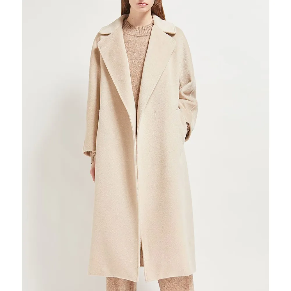 Woman’s Wrap Wool Coat