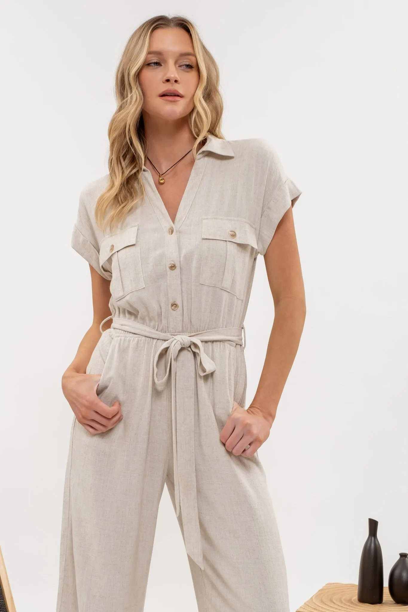 Working Girl Jumpsuit - 2 Colors