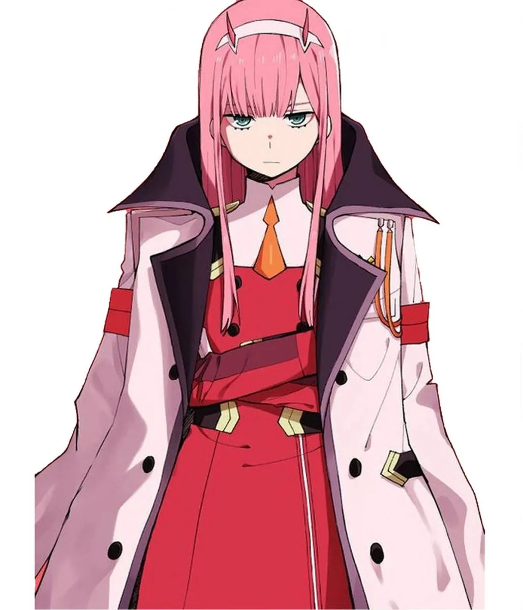 Zero Two Darling in the Franxx White Coat