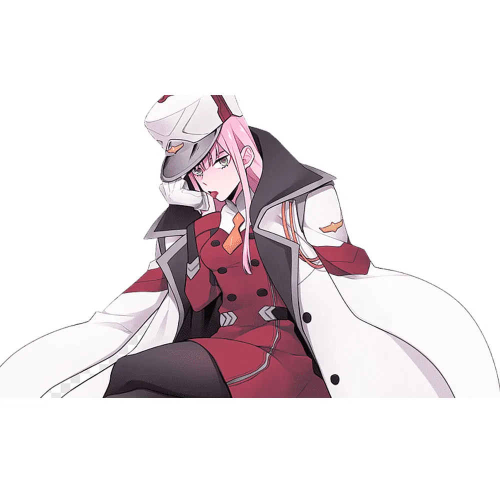 Zero Two Darling in the Franxx White Coat